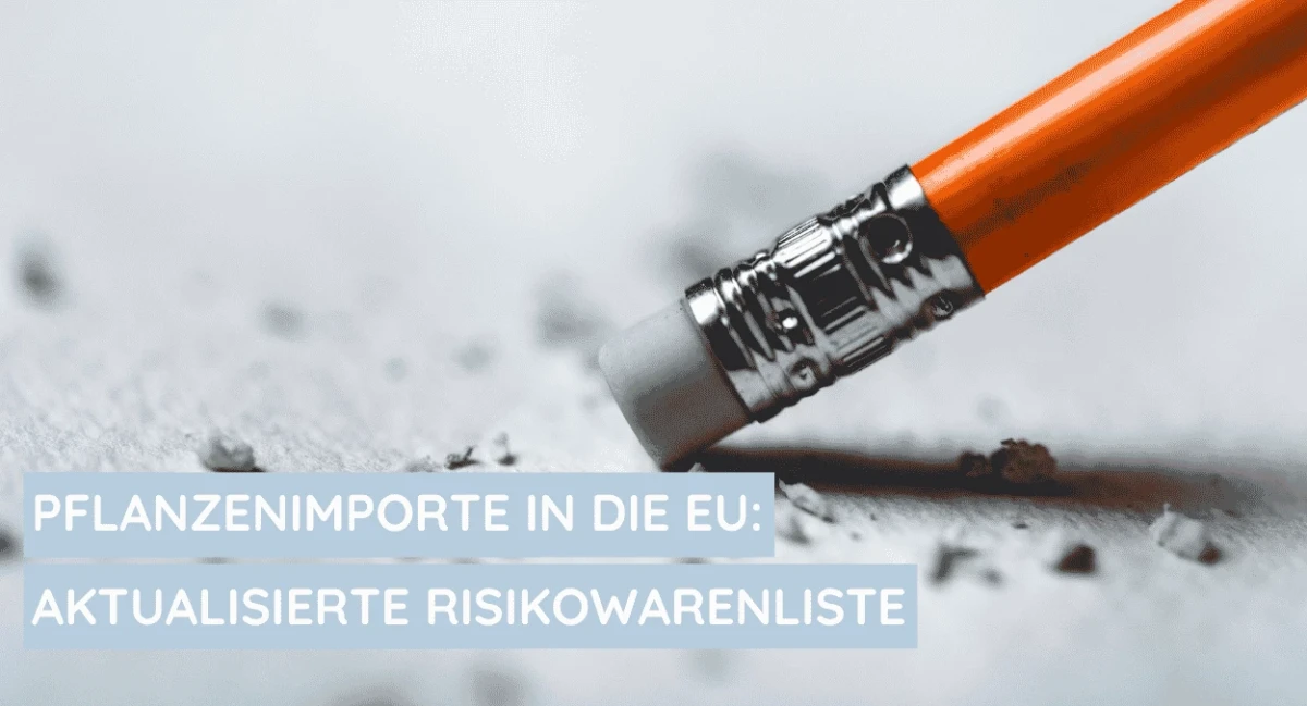 Pflanzenimporte in die EU Aktualisierte Risikowarenliste erhöht Anforderungen an Import-Compliance - TITEL